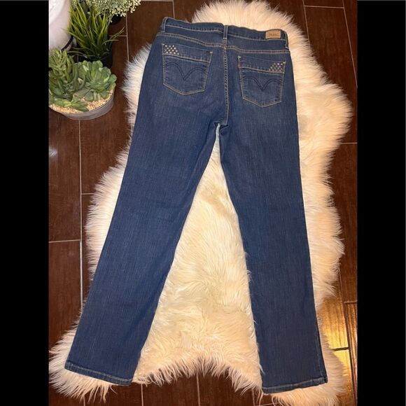 Levi’s 512 perfectly slimming straight denim sz 14 M - Picture 5 of 6
